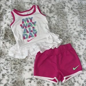 Nike Toddler Girl 2T Tank Top & Shirt Set
